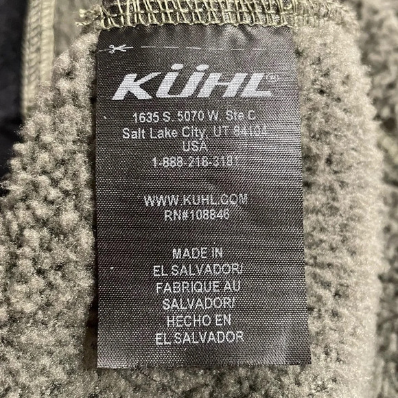 KUHL AVALON Snap T FLEECE Women’s Medium Green - Picture 8 of 11